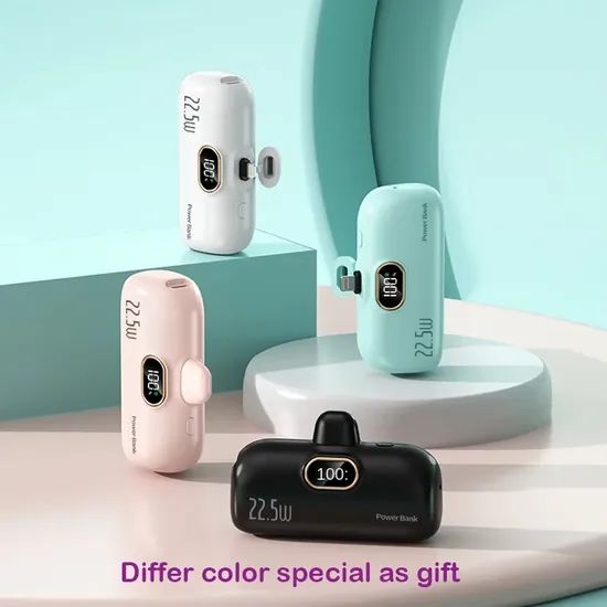 5000mAh Mini Portable Charger Power Bank for Phone