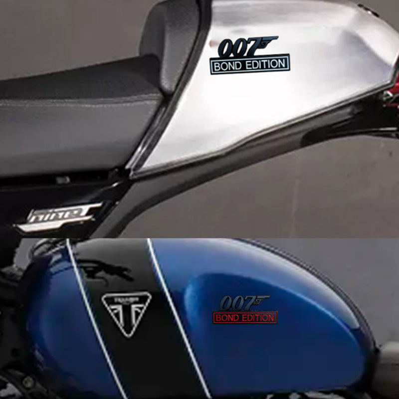 007 Bond Edition - Emblem Sticker Badge, Funny Decals for Car, Truck, SUV, Motorcycle - TE035