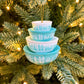 Vintage Stack Bowl Christmas Ornament