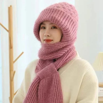 Integrated Ear Protection Windproof Cap Scarf