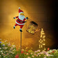 Christmas Solar Kettle Lights Garden Lawn Decorative Lights