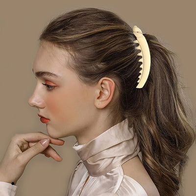 Large Banana Hair Clips Non-slip Ponytail Holder Clip for Women and Girls