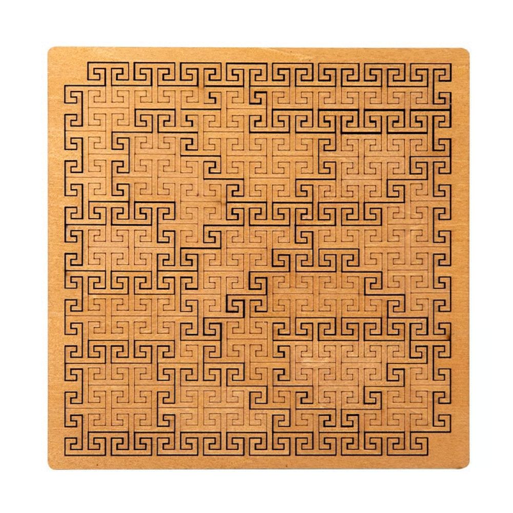 Fractal Tray Puzzles