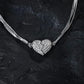 Magnetic Love Patchwork Necklace