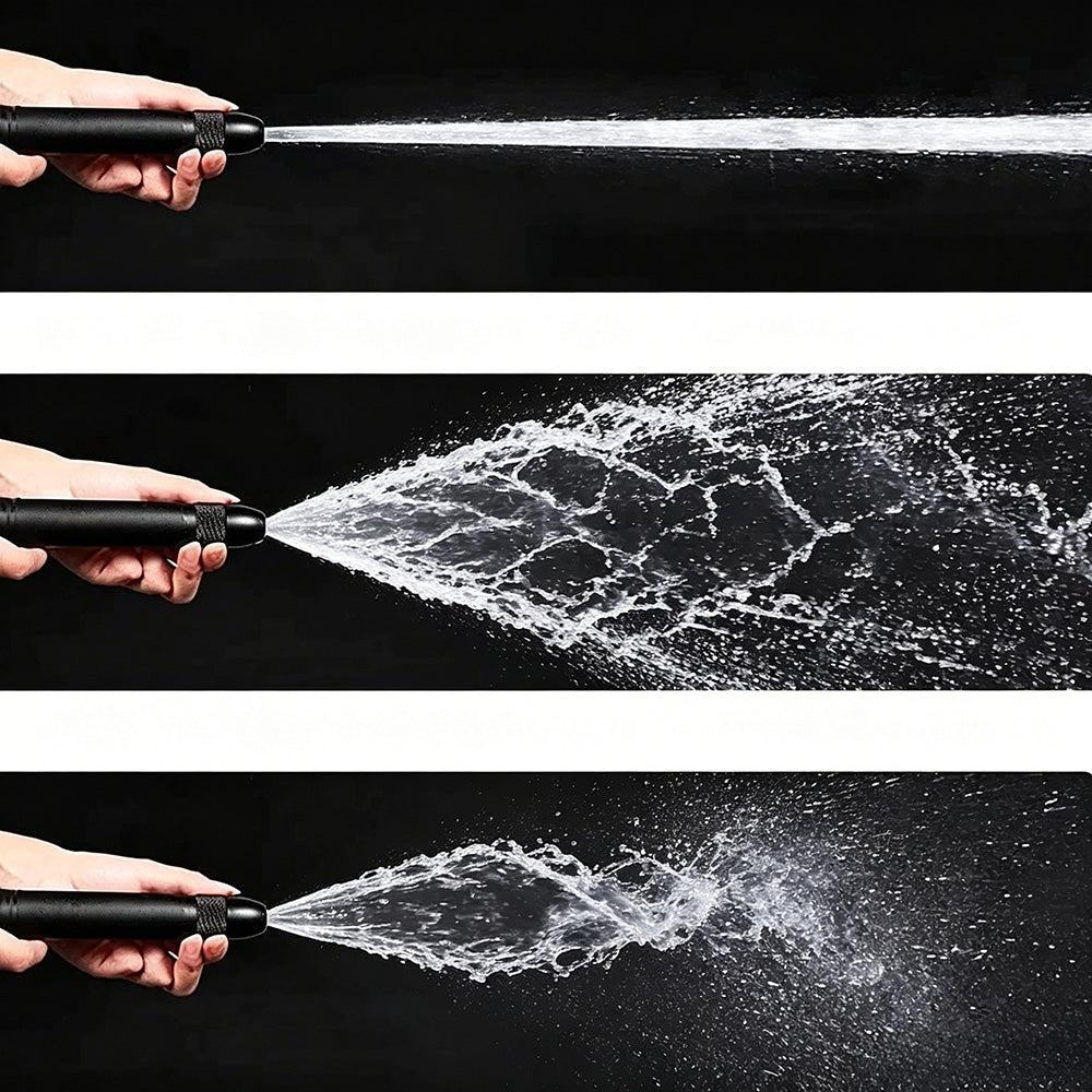 Heavy Duty Adjustable Twist Hose Nozzle Jet Sweeper Nozzle