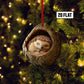 Hedgehog - Animal Christmas Ornament CH089