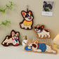 Adorable Dog Hand Towels - French Bulldog Playing With A Ball