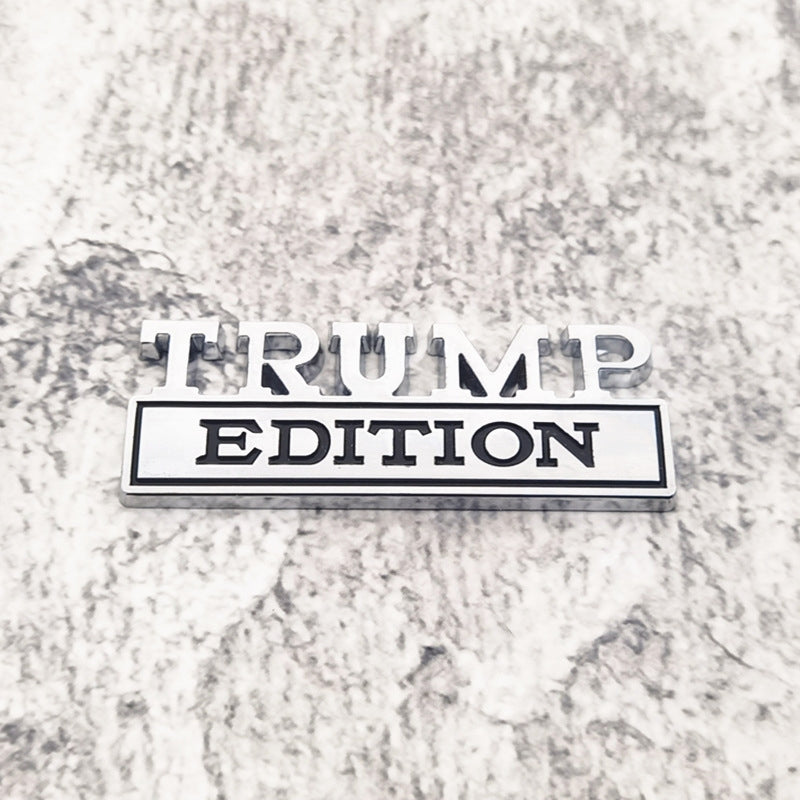 Trump Edition - Emblem Sticker Badge, Funny Decals for Car, Truck, SUV, Motorcycle - TE022