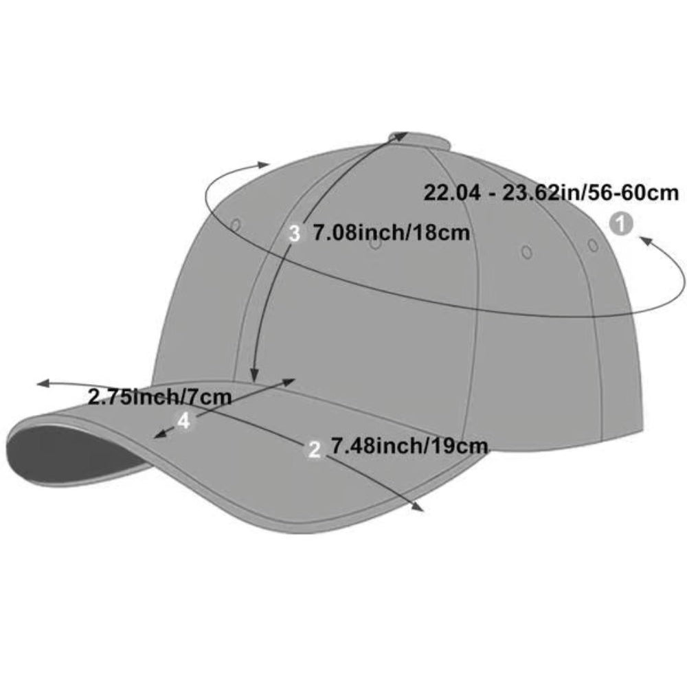 Adjustable Jesus 3 Nail Cross Hat