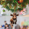 Cartoon Cow Animal Hanging Ornament