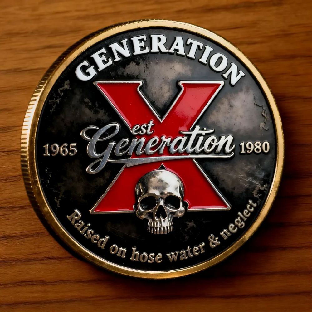 GEN X Coin – The Ultimate Tribute to the Badass Generation