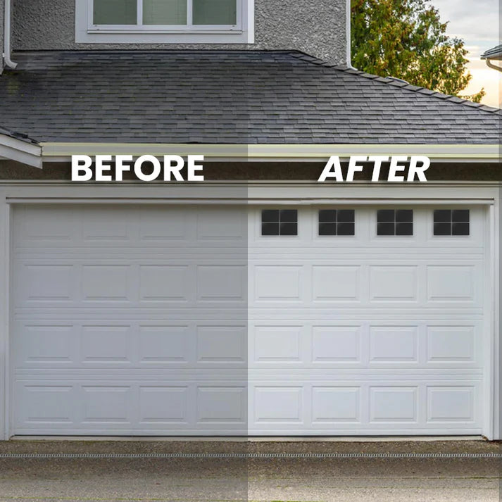 Prestige Magnetic Window Accents – Faux Garage Window Set (16-PCS)