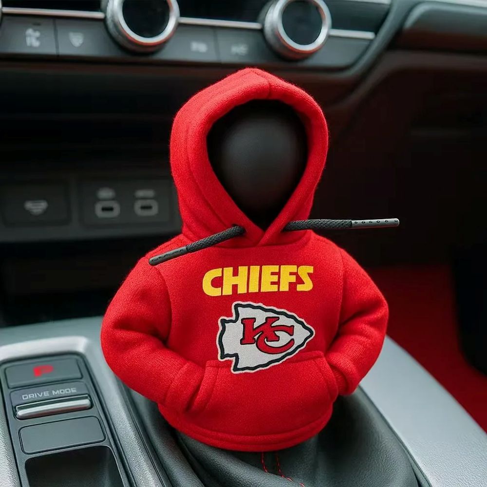 Rugby-Style Car Gear Shift Hoodie