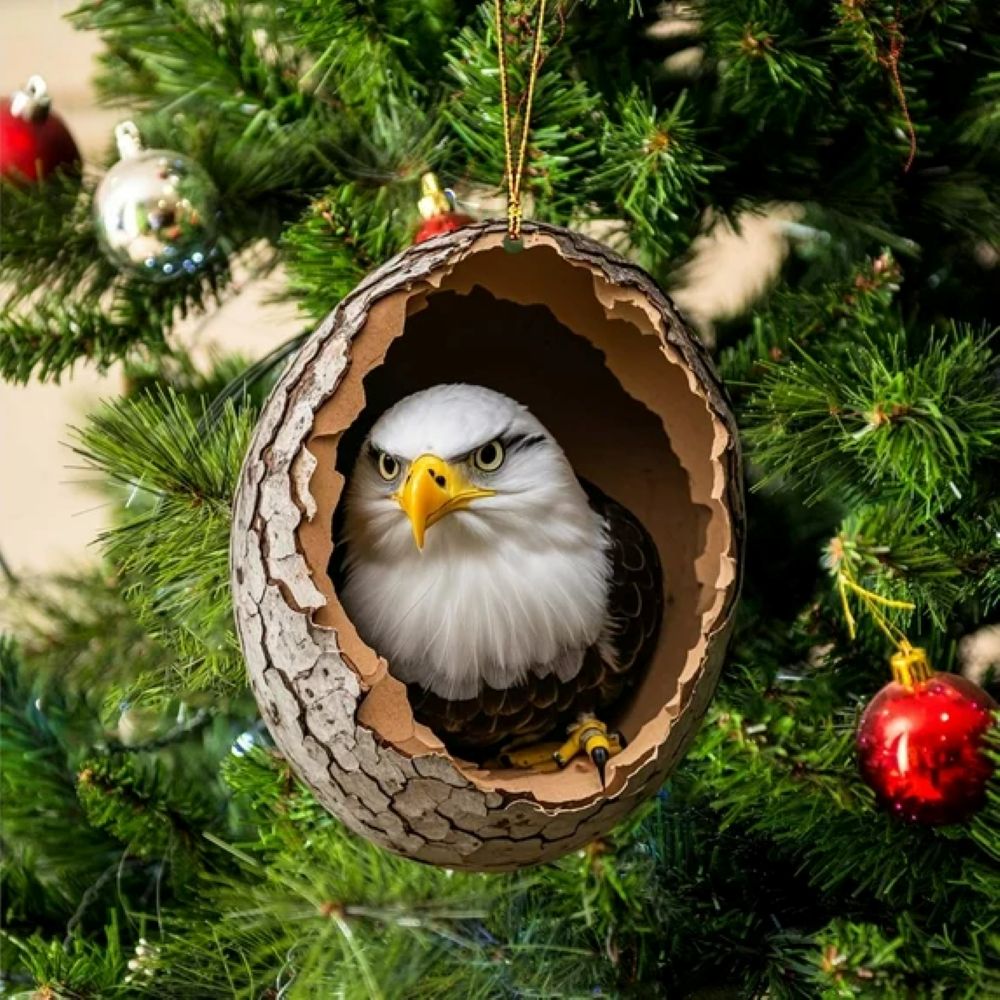 Eagle - Animal Christmas Ornament CH091
