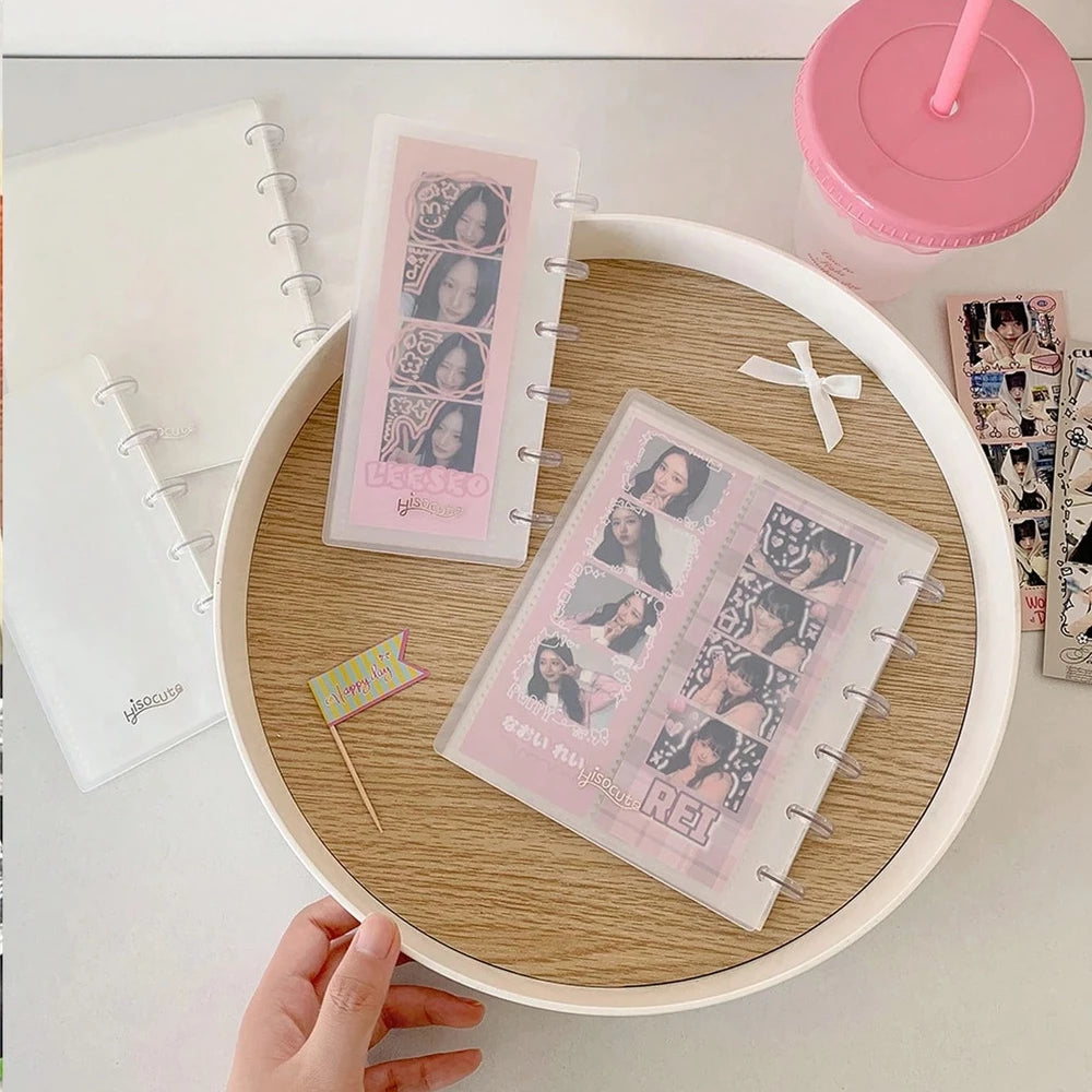 20-page photo booth album for 2x6 inch photo strips