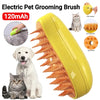 Rechargeable Steam Pet Brush for Pet Bathing