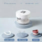 3-in-1 dental retainer storage case with mirror and cleaning brush