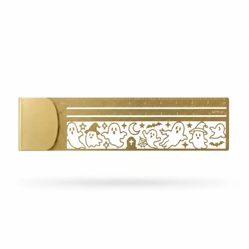 3-in-1 Metal Bookmark Ruler - Bookmark, Ruler & Coloring