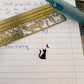 3-in-1 Metal Bookmark Ruler - Bookmark, Ruler & Coloring