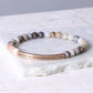 Beautiful Girl You Were Made To Do Great Things - Earth Stone Bracelet