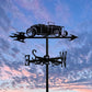 Vintage Car Stainless Steel Weathervane MW058