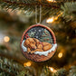 Vizsla In Mini Baskets Ornament - MB032