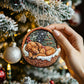 Vizsla In Mini Basket Ornament - MB032