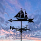 Sailboat Stainless Steel Weathervane MW010