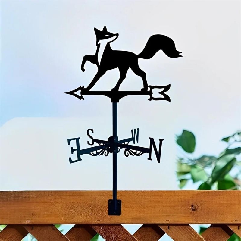 Fox Stainless Steel Weathervane MW037