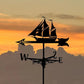 Sailboat Stainless Steel Weathervane MW010