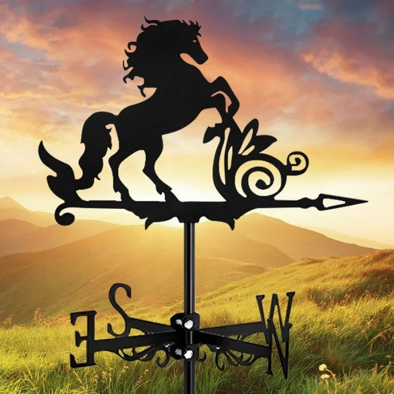 Horse Stainless Steel Weathervane MW021