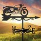 Motorcycle Stainless Steel Weathervane MW074