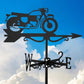 Motorcycle Stainless Steel Weathervane MW074