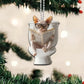 Sphynx Cat - Dog Sitting On Toilet Ornament  OT038