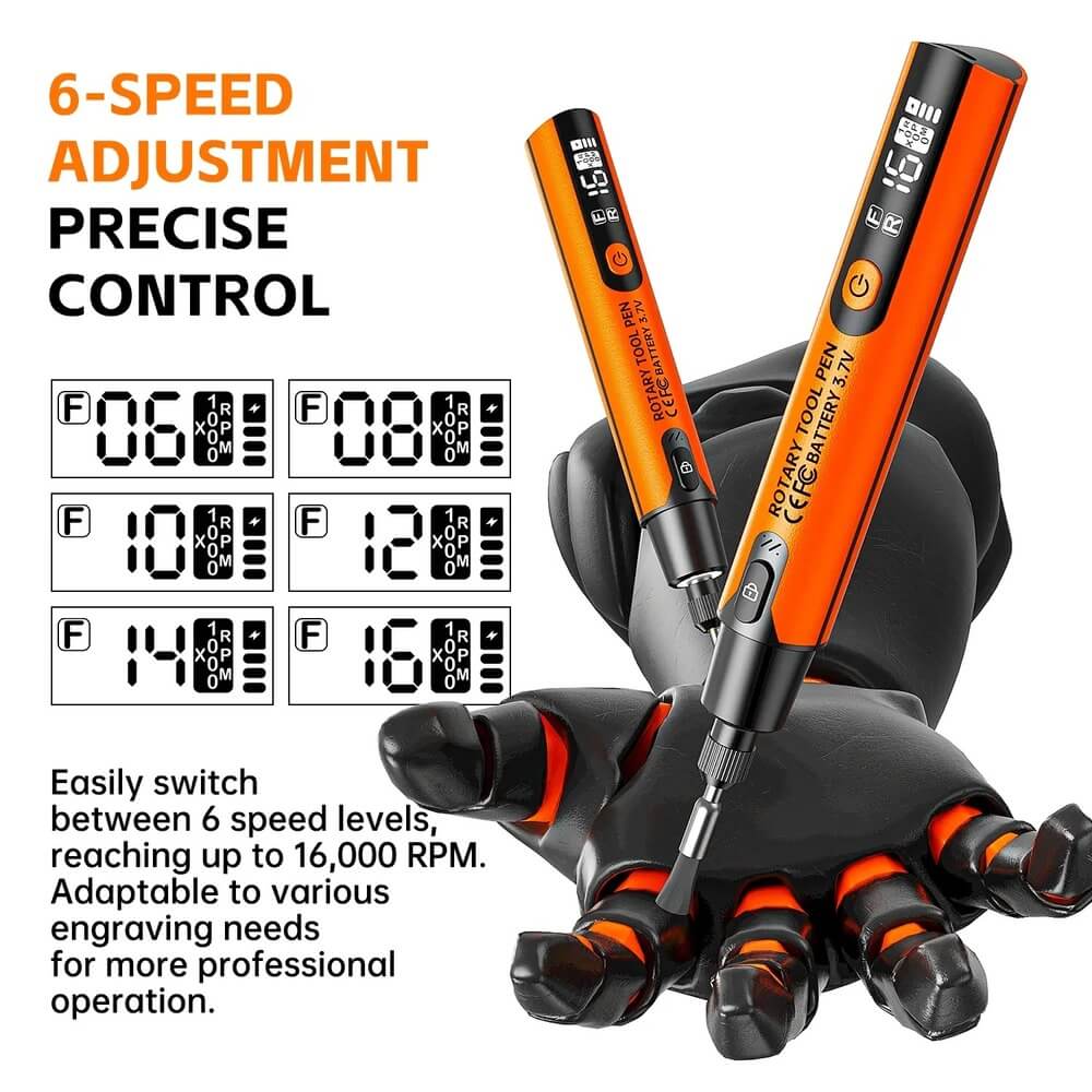 39pcs USB-Powered Electric Grinding & Polishing Tool Set