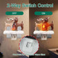 3D Elk Campfire Night Light – Christmas Flickering Flame Ambient Lamp