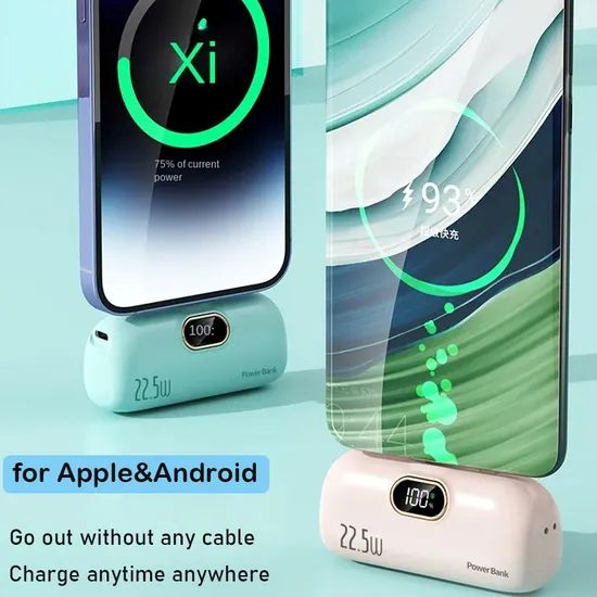 5000mAh Mini Portable Charger Power Bank for Phone