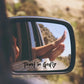Trust in God Car Rearview Mirror Sticker - 2pcs