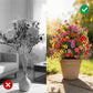Artificial Violet for Outdoor Indoor Garden Home Decoration