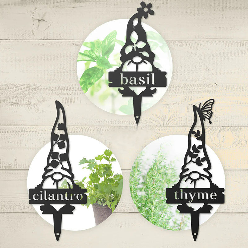 Garden Gnomes Plant Markers