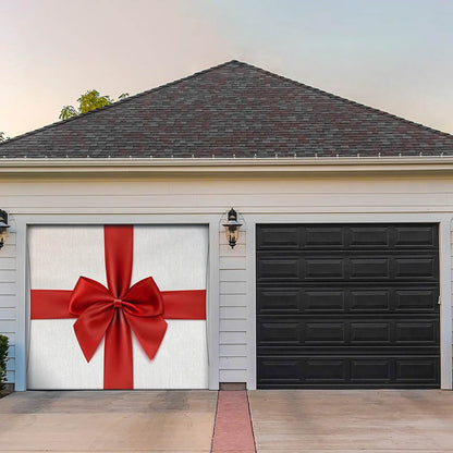 Christmas Gift Wrapped Garage Door Covers F585