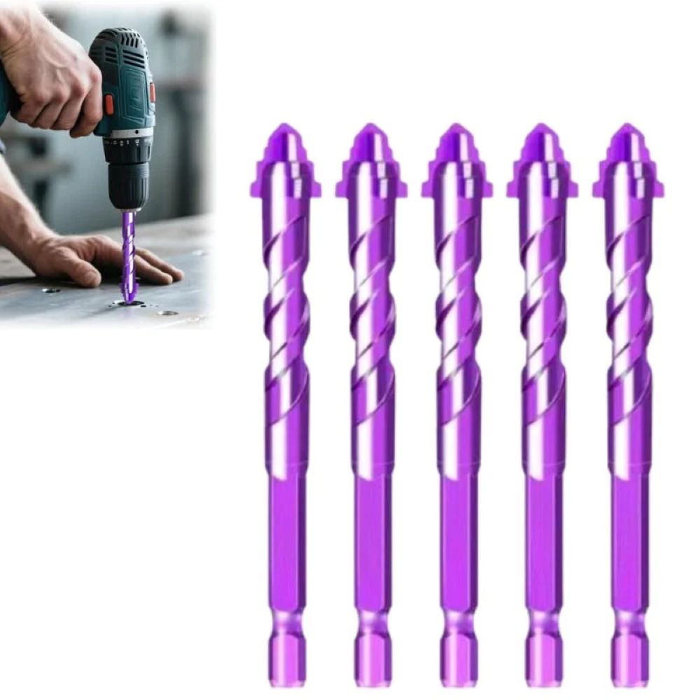 TungSteel VioletShield Quad-Edge Drill Set