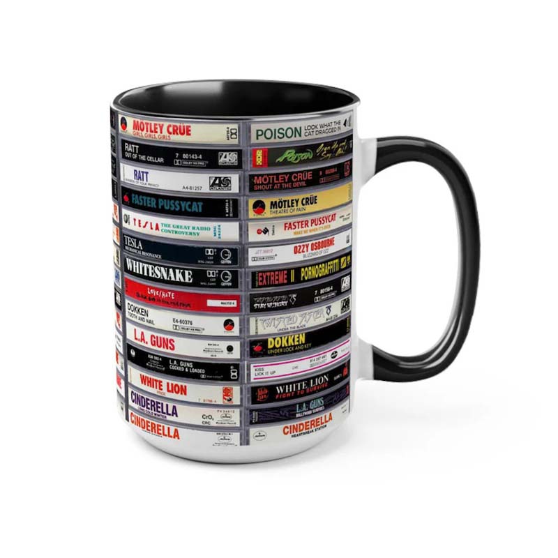 Metal Heavy Metal Kings Classic Tapes Accent Coffee Mugs