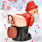 Funny Santa Claus Bubble Modeling of The Fart Fart