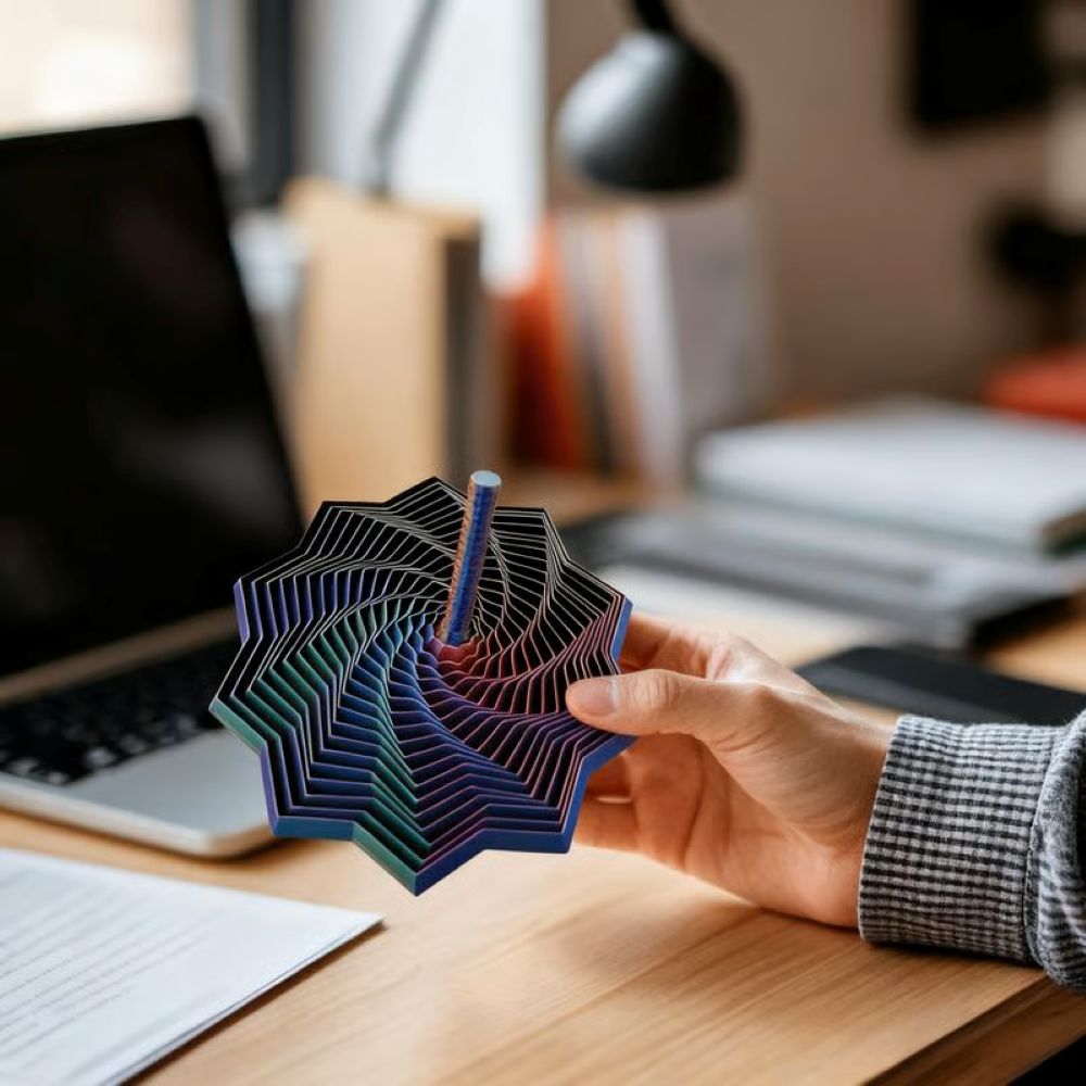 3D Printed Expanded Sensory Fidget Star
