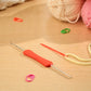 Hand-Knitted Rose Blanket - DIY Kit or Ready-Made Gift