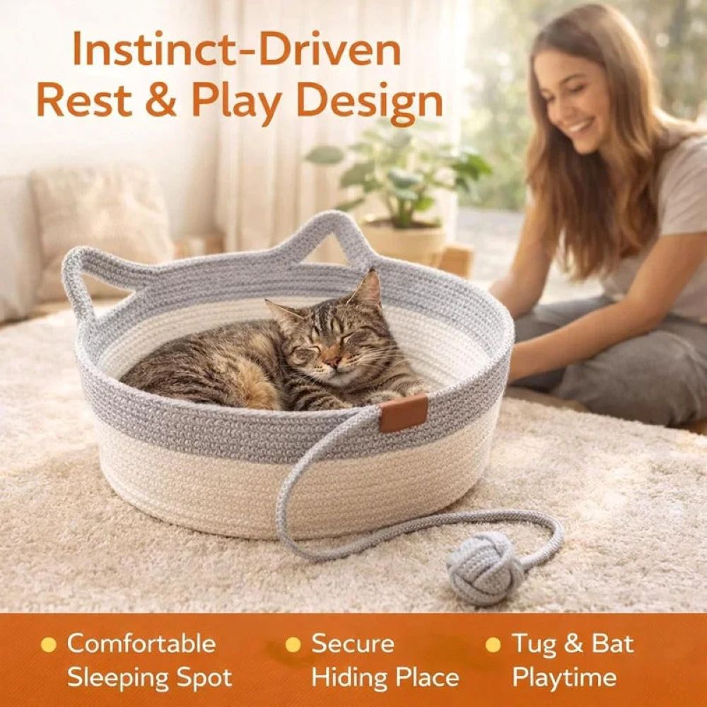 Sleep Scratch Play Basket