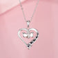Bone Heart Paw Necklace