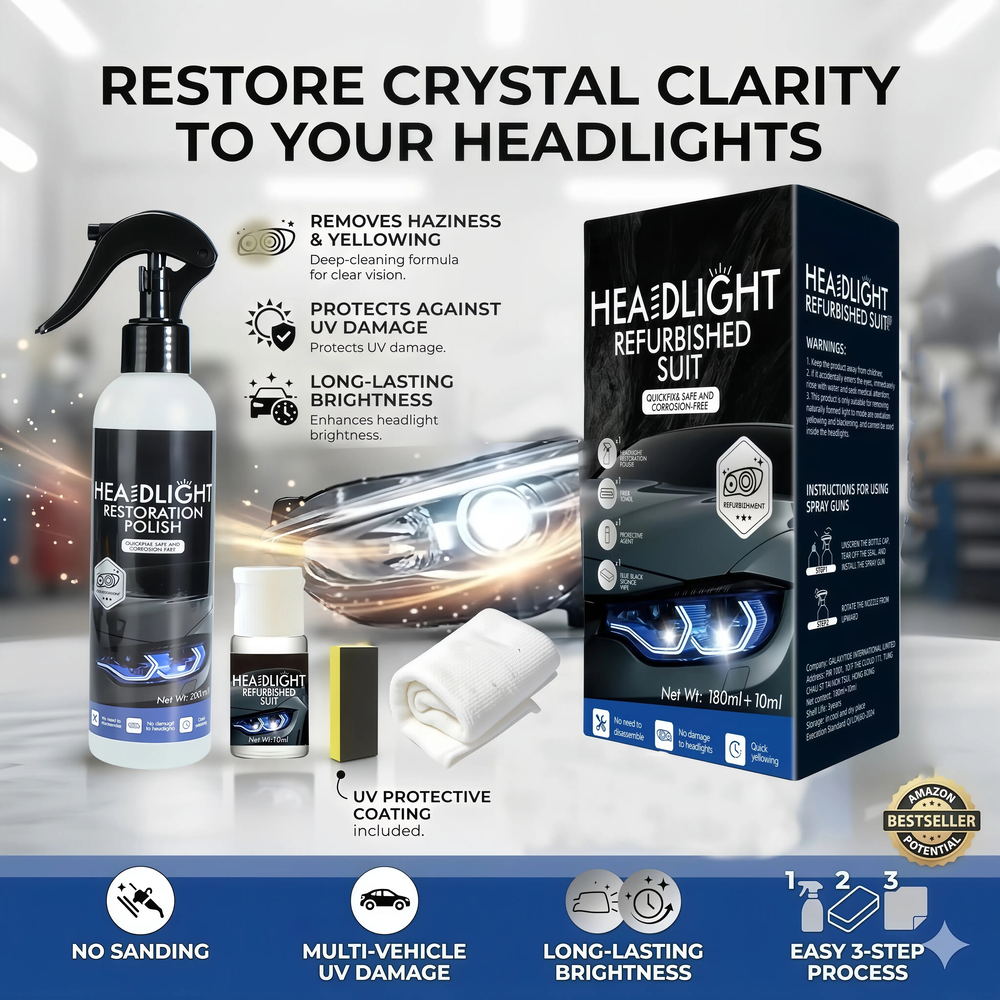 Automotive Headlamp Restoration Fluid