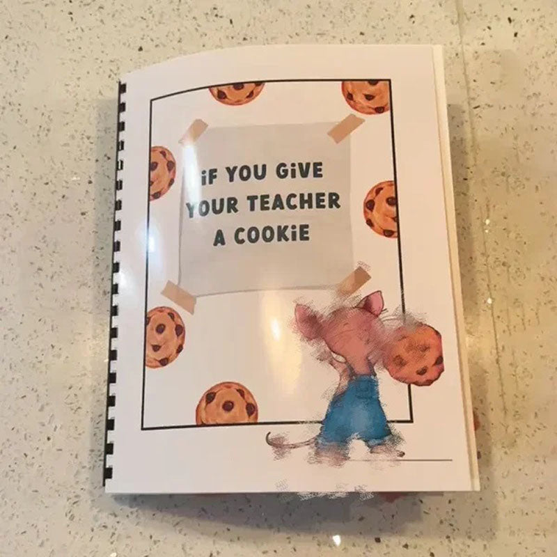 "IF YOU GIVE YOUR TEACHER A COOKIE" Gift Book